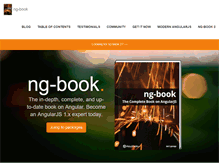 Tablet Screenshot of ng-book.com